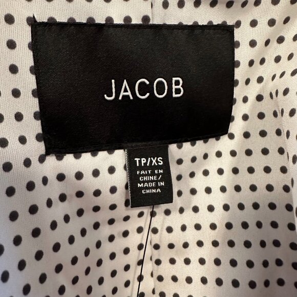 Grey Blazer Jacket Womens Size XS Casual Long Sleeve Jersey Knit - Picture 7 of 9